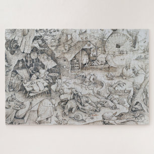 Quebra-cabeça Desidia (Sloth), Pieter Bruegel