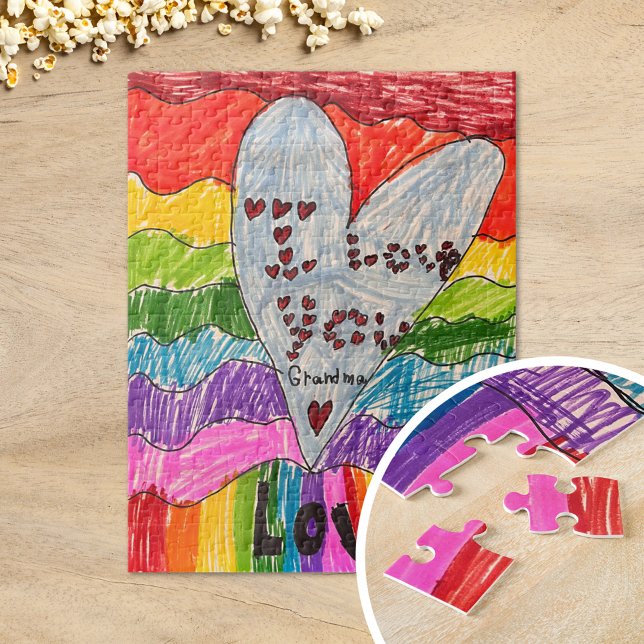 Quebra-cabeça Design a Custom Puzzle with Your Child's Art (Criador carregado)