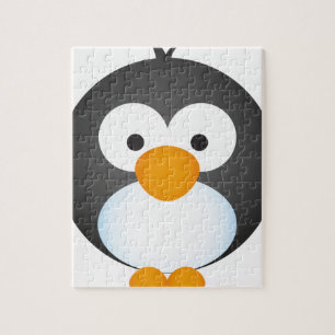 Quebra-cabeça Design bonito do pinguim