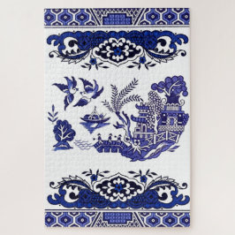 Quebra-cabeça Design Clássico Azul Selvagem China