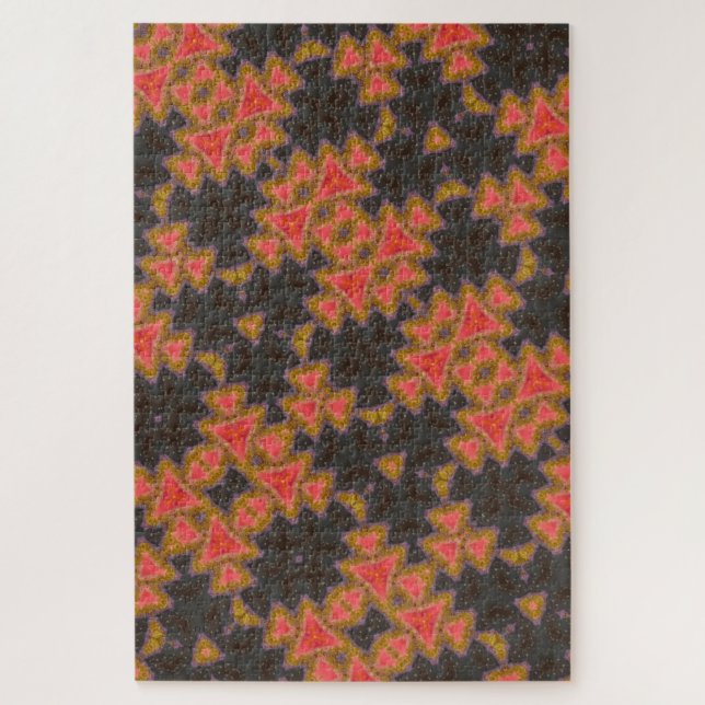 Quebra-cabeça Design de Aquarela (Vertical)