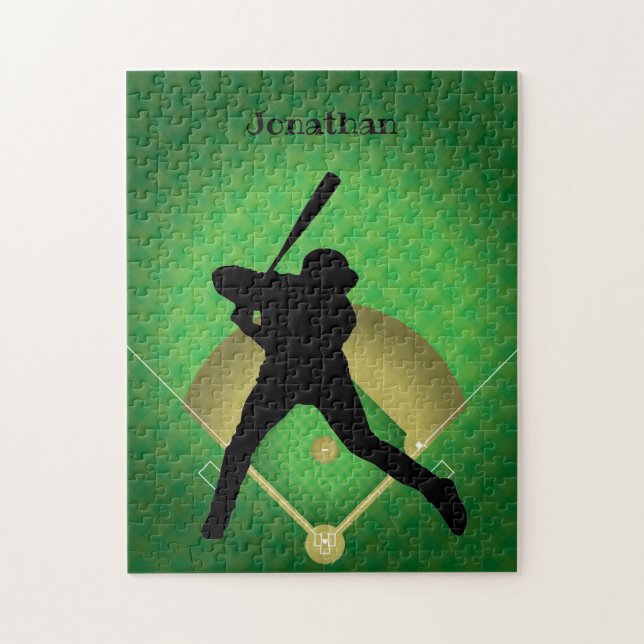 Quebra-cabeça Design de Baseball (Vertical)