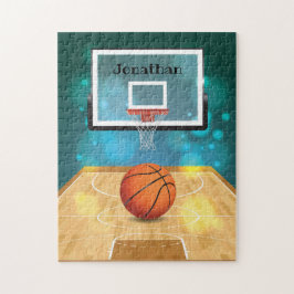 Quebra-cabeça Design de basquetebol