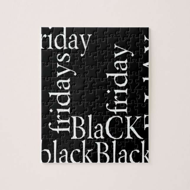 Quebra-cabeça Design de Black Friday (Vertical)