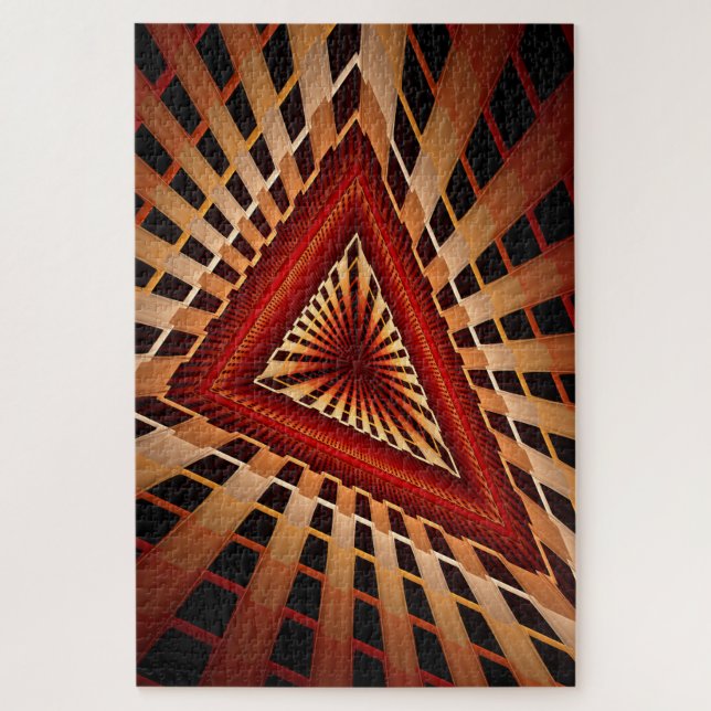 Quebra-cabeça design de Gráfico Frágil Moderno de Rede Fantástic (Vertical)