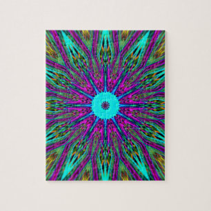 Quebra-cabeça design de mandala