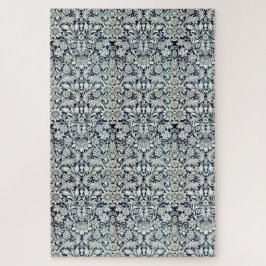 Quebra-cabeça - Design de Papel de parede azul e b