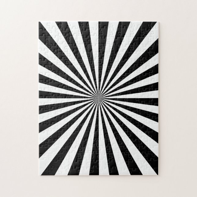Quebra-cabeça Design de roda de rotura óptica clássica (Vertical)
