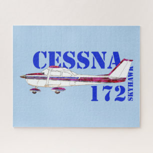 Quebra-cabeça Design de texto Negrito da Ilustração Skyhawk Cess