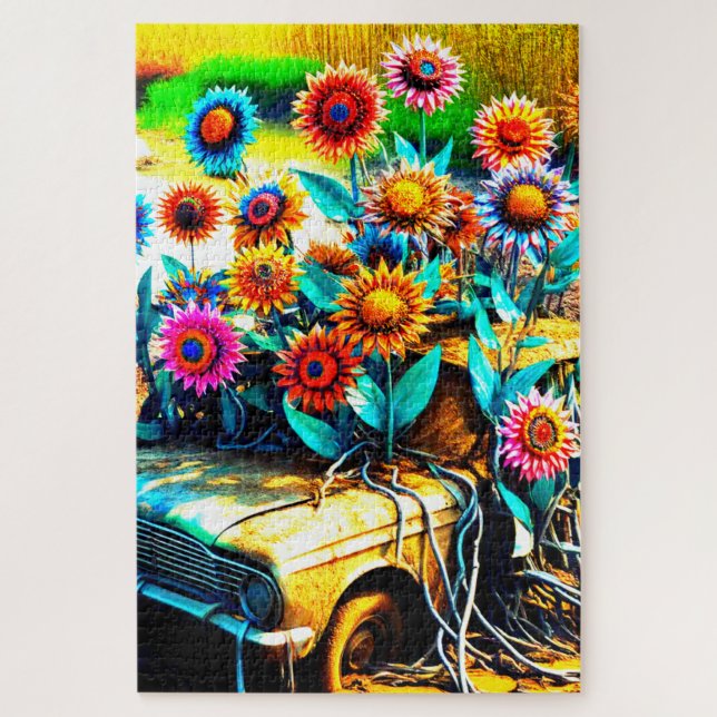 Quebra-cabeça Design de ventilador (Vertical)