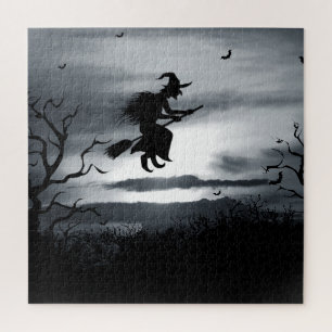 Quebra-cabeça Design de Vintage do Halloween Spooky