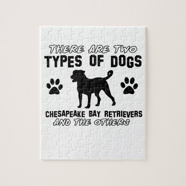 Quebra-cabeça DESIGN do animal do retriever de baía de (Vertical)