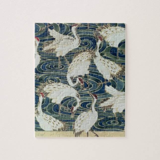 Quebra-cabeça Design do papel de parede, pelo estúdio de prata, (Vertical)