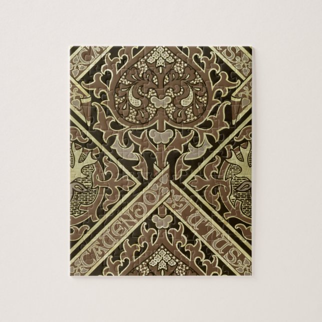 Quebra-cabeça Design eclesiástico do papel de parede do mosaico (Vertical)