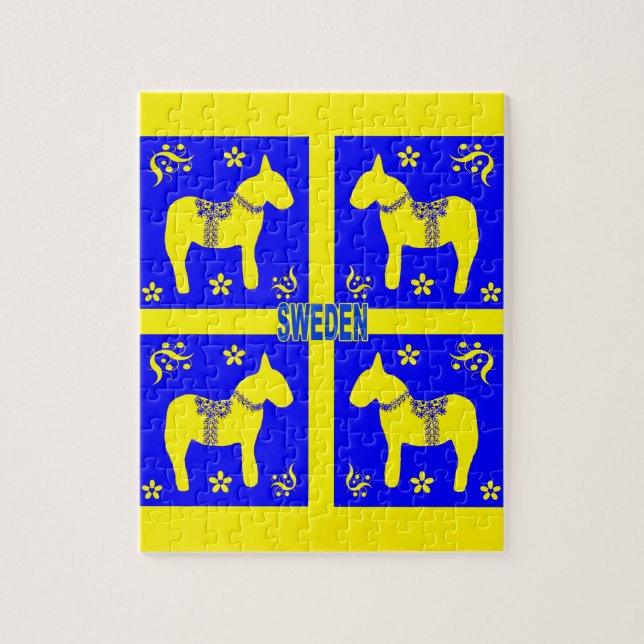 Quebra-cabeça design, elementos simbólicos (Vertical)