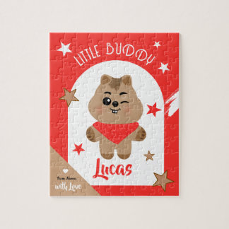 Quebra-cabeça Design Personalizado de Quokka Fofo Amiguinho