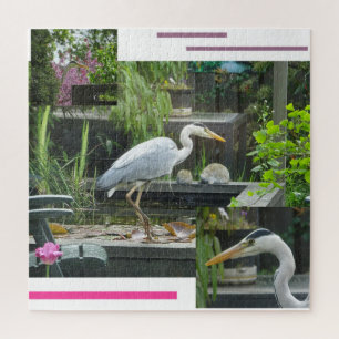 Quebra-cabeça Design Quebra-cabeça: Blue Heron