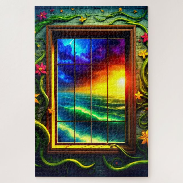 Quebra-cabeça Design sunset (Vertical)