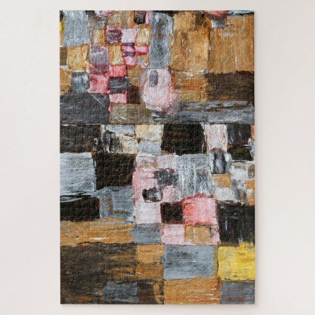 Quebra-cabeça Destaque de uma Cidade | Paul Klee | (Vertical)