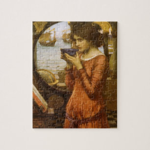 Quebra-cabeça Destino pelo Waterhouse de JW, arte do Victorian