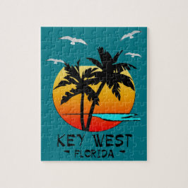 QUEBRA-CABEÇA DESTINO TROPICAL DE KEY WEST FLORIDA