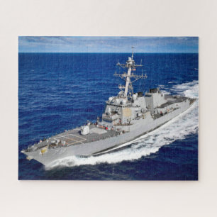 Quebra-cabeça DESTRUIDOR DE MÍSSEIS GUIADO - DDG-79 (16x20 POLE