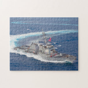 Quebra-cabeça DESTRUIDOR DIVISÍVEL - DDG-110 (11x14 POLEGADAS)