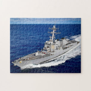 Quebra-cabeça DESTRUIDOR DIVISÍVEL - DDG-79 (11x14 POLEGADAS)