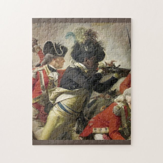 Quebra-cabeça Detalhe da Morte do Major Peirson (Vertical)