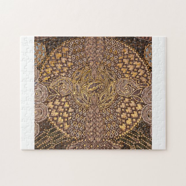 Quebra-cabeça Detalhe do Mosaico Amarelo, Alemanha (Horizontal)
