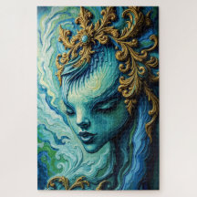 Deusa Eetérea: Fusão da Arte e da Fantasia