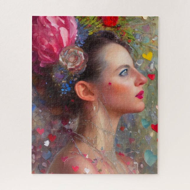 Quebra-cabeça Deusa namorados (Vertical)