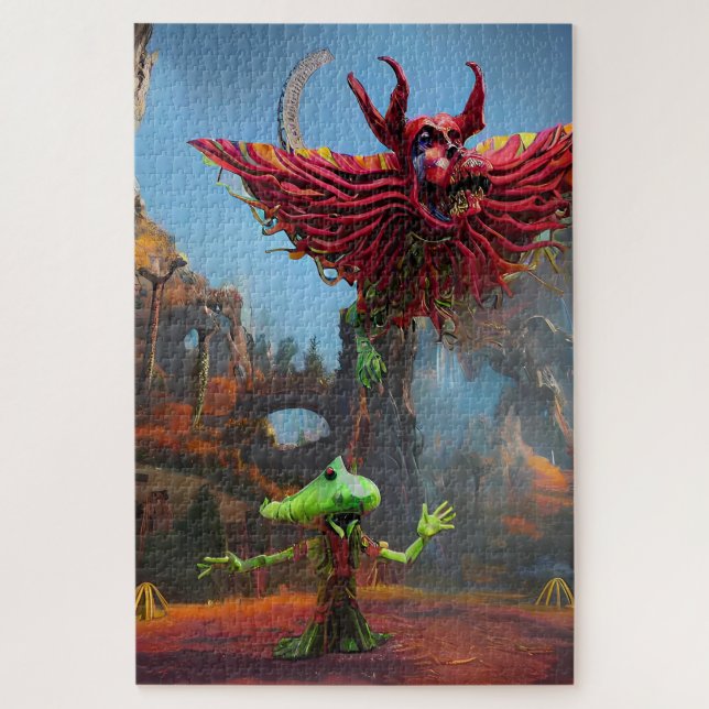 Quebra-cabeça Devotado ao Sonho (Vertical)