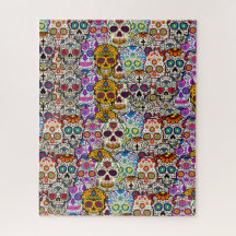 Dia da Colagem do Dia das Bruxas Mortas