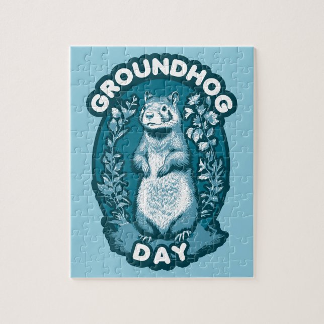 Quebra-cabeça Dia da Marmota (Vertical)