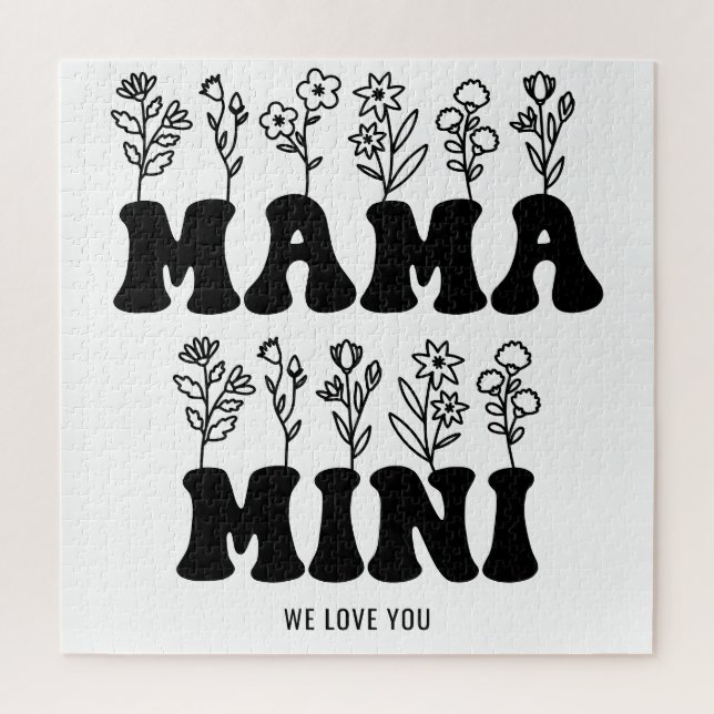 Quebra-cabeça Dia de as mães (Vertical)