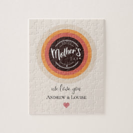 Quebra-cabeça Dia de as mães Feliz