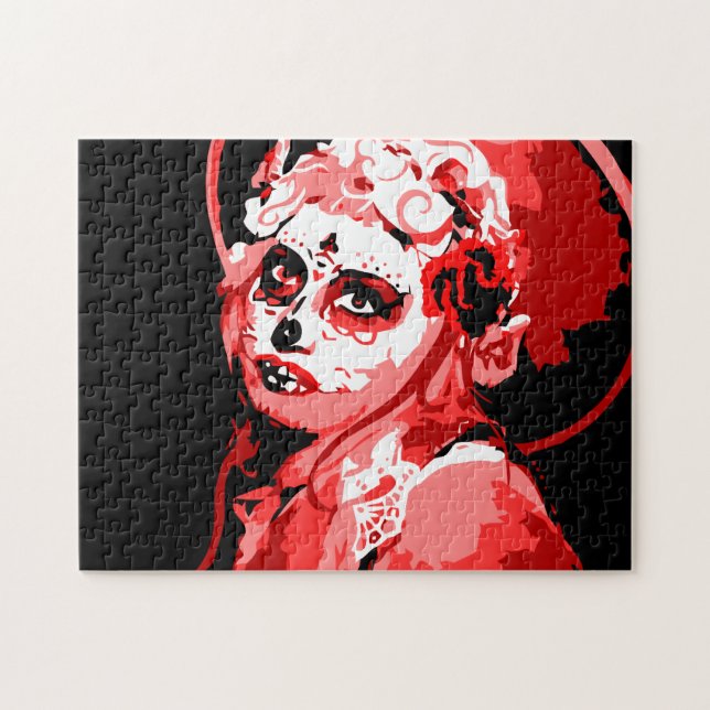 Quebra-cabeça dia de los muertos (Horizontal)