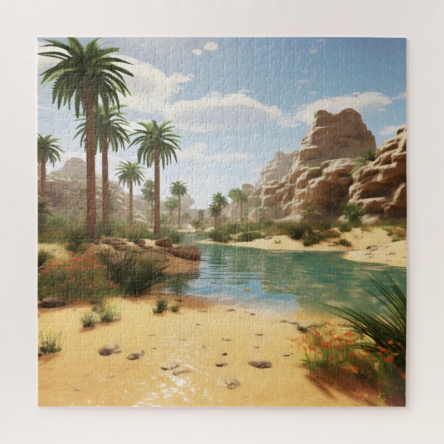 Quebra-cabeça Dia de Oasis (Vertical)