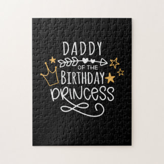 Quebra-cabeça Dia de os pais Da Princesa Aniversário