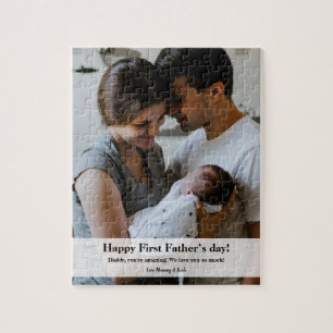Quebra-cabeça Dia de os pais Feliz, Pai, Foto da família Baby