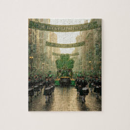 Quebra-cabeça Dia de São Patrício – Chapéu de Leprechaun Sortudo