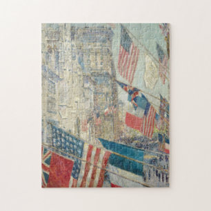 Quebra-cabeça Dia dos Aliados Childe Hassam