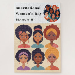 Quebra-cabeça Dia Internacional da Mulher 8 de Março