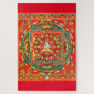 Quebra-cabeça Diagrama Cósmico de Mandala para a Meditação