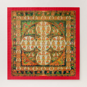 Quebra-cabeça Diagrama Cósmico de Mandala para Meditação Puzz