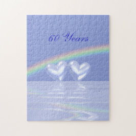 Quebra-cabeça Diamond Hearts do 60º aniversário