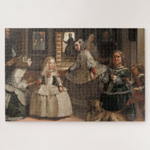 Quebra-cabeça Diego Rodríguez de Silva Velázquez, Las Meninas,