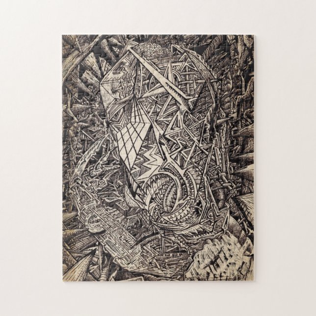 Quebra-cabeça Diffartado (morador da caverna), (Vertical)