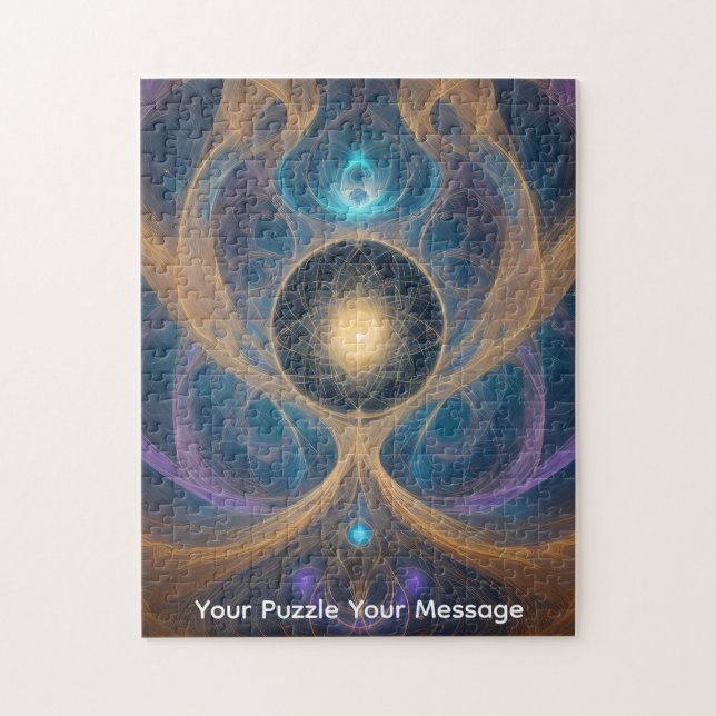 Quebra-cabeça Difficult jigsaw puzzle "Cosmic Swirls" (Vertical)